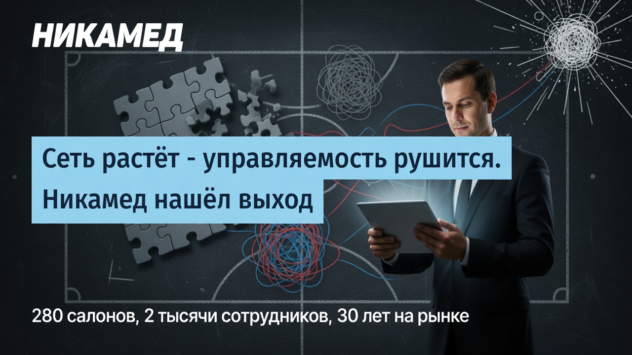 Сеть растёт - управляемость рушится. Никамед нашёл выход