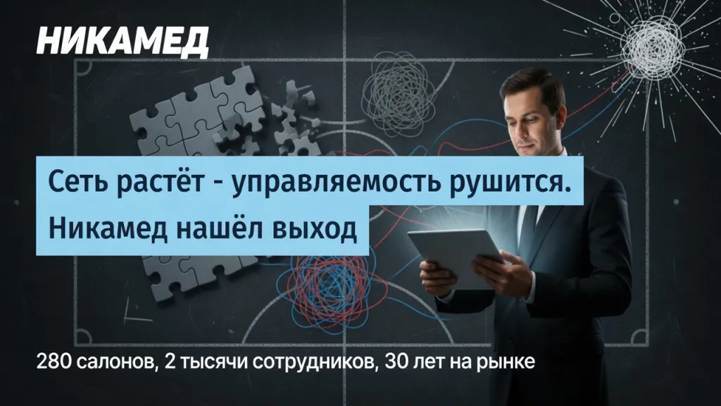 Сеть растёт - управляемость рушится. Никамед нашёл выход