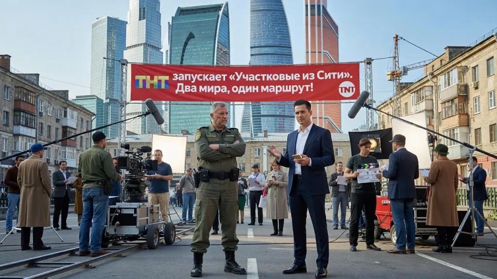 ТНТ запускает «Участковых из Сити». Два мира, один маршрут!